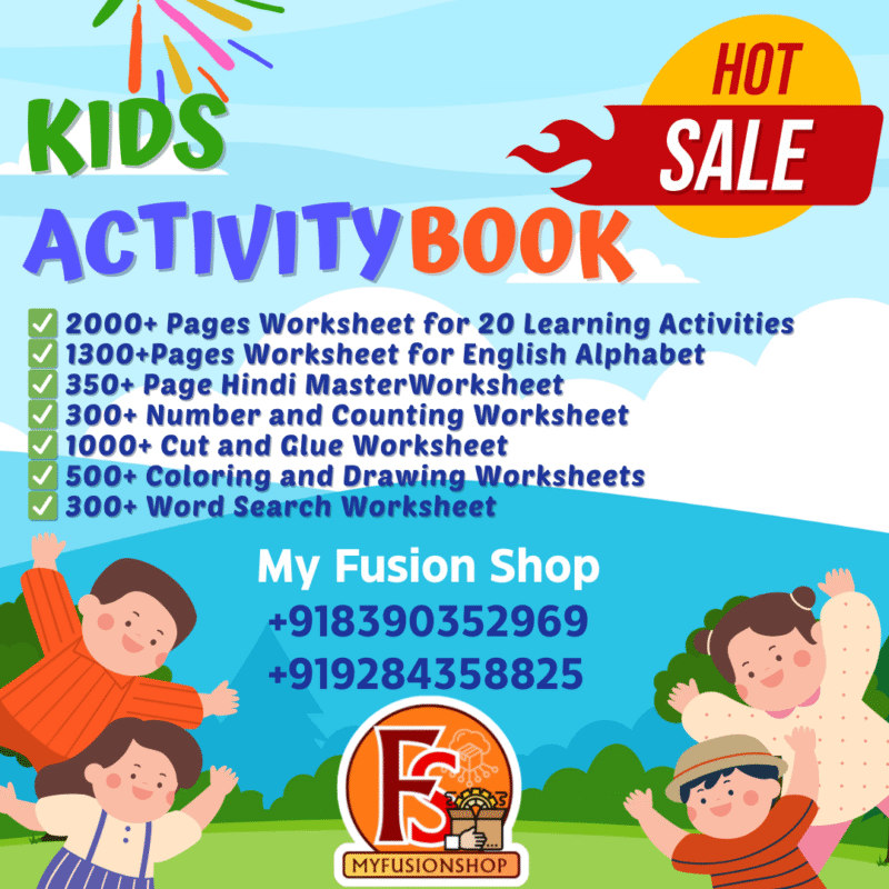 6000+ Kids Activity Book